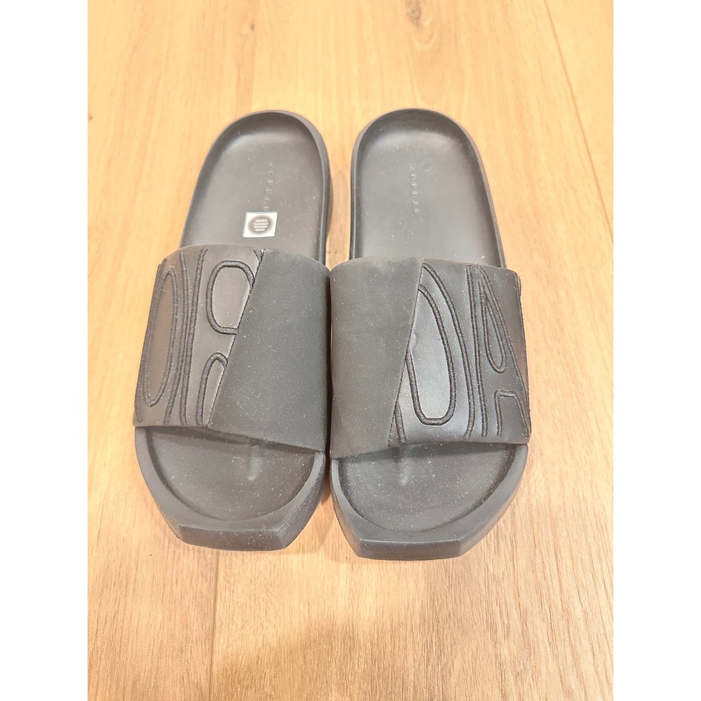 Jordan Sophia Slides Black Platform Sandals Women Size 7 DQ4463-001 - Picture 2 of 6